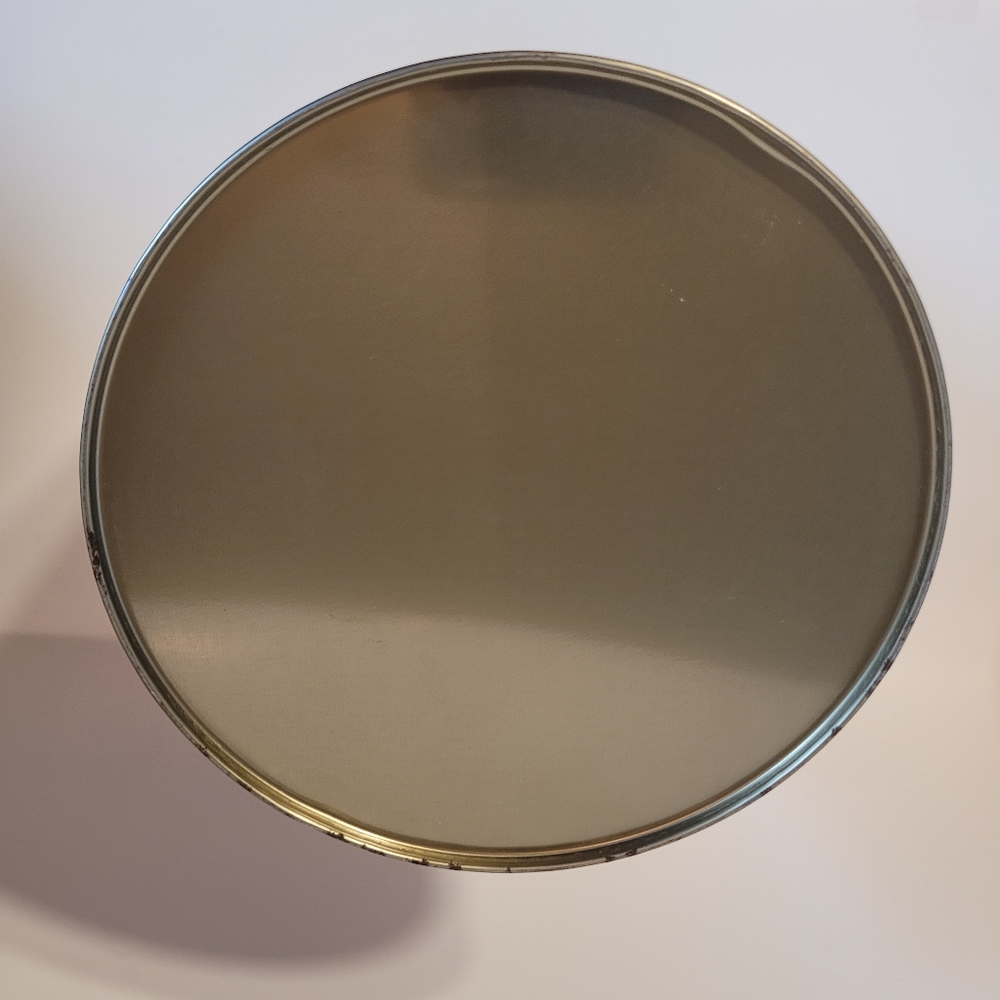 Vintage Quaker Oats Tin Canister Bilingual - Picture 6 of 10
